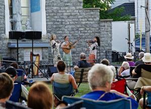Lively kickoff for Grotto concert series