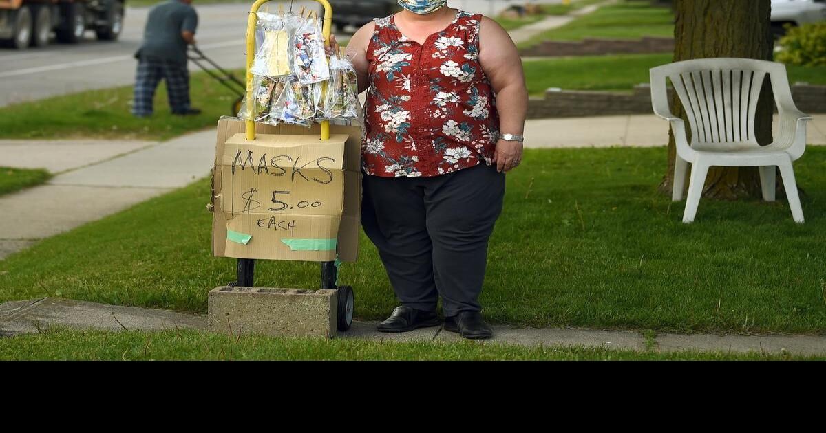 The face mask from Etsy fashion accessory to roadside impulse buy