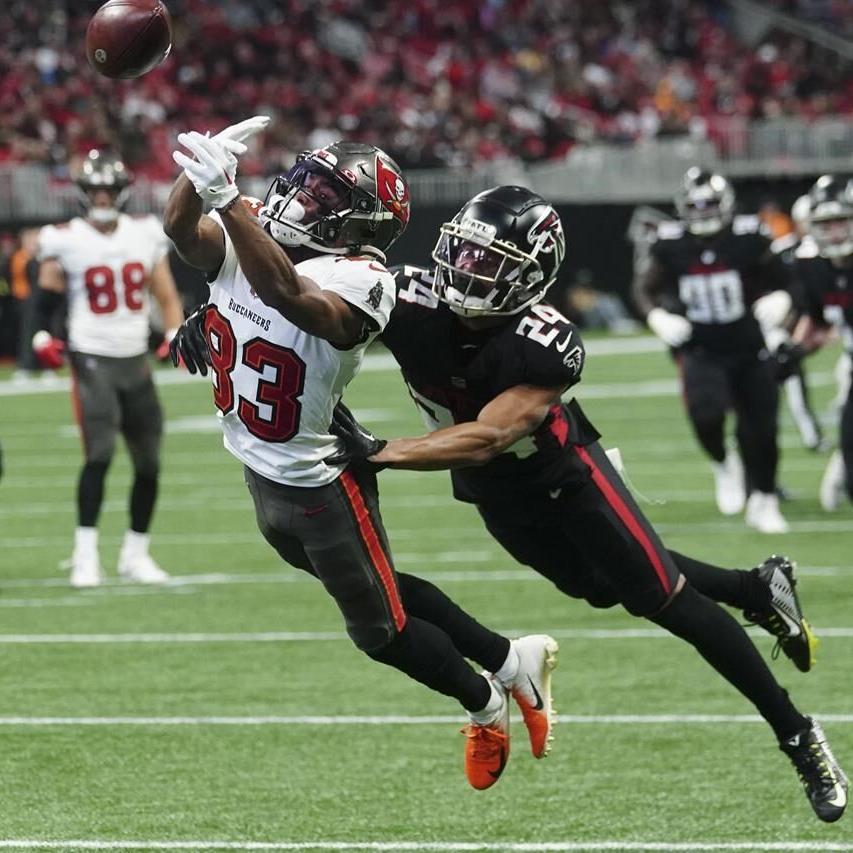 Ridder throws first 2 TD passes as Falcons top Brady, Bucs