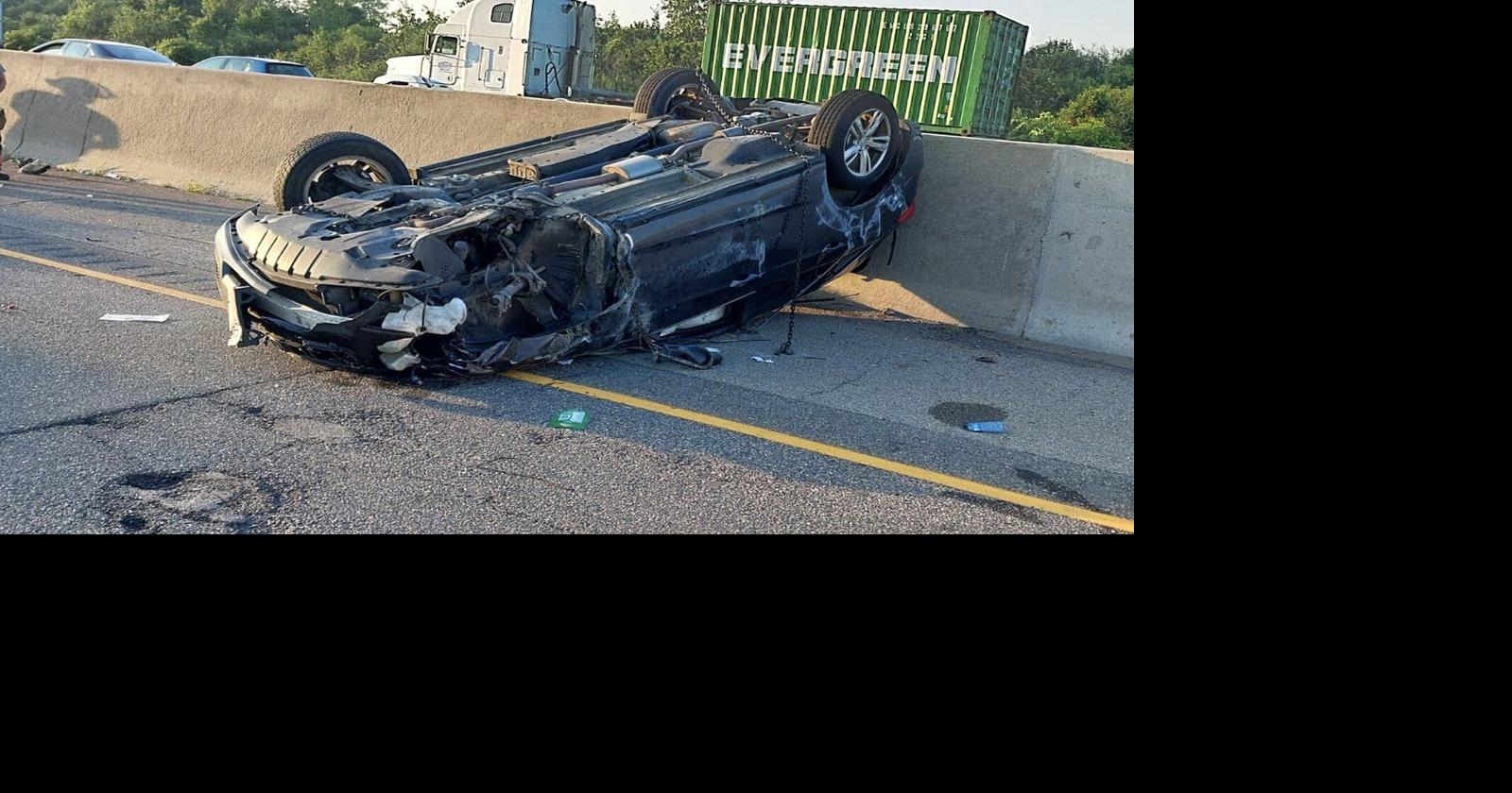 Brampton driver charged after rollover crash near Cambridge