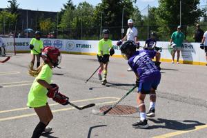Supporting pediatric care through Scotland's Yard Road Hockey Classic as community, hockey players come together