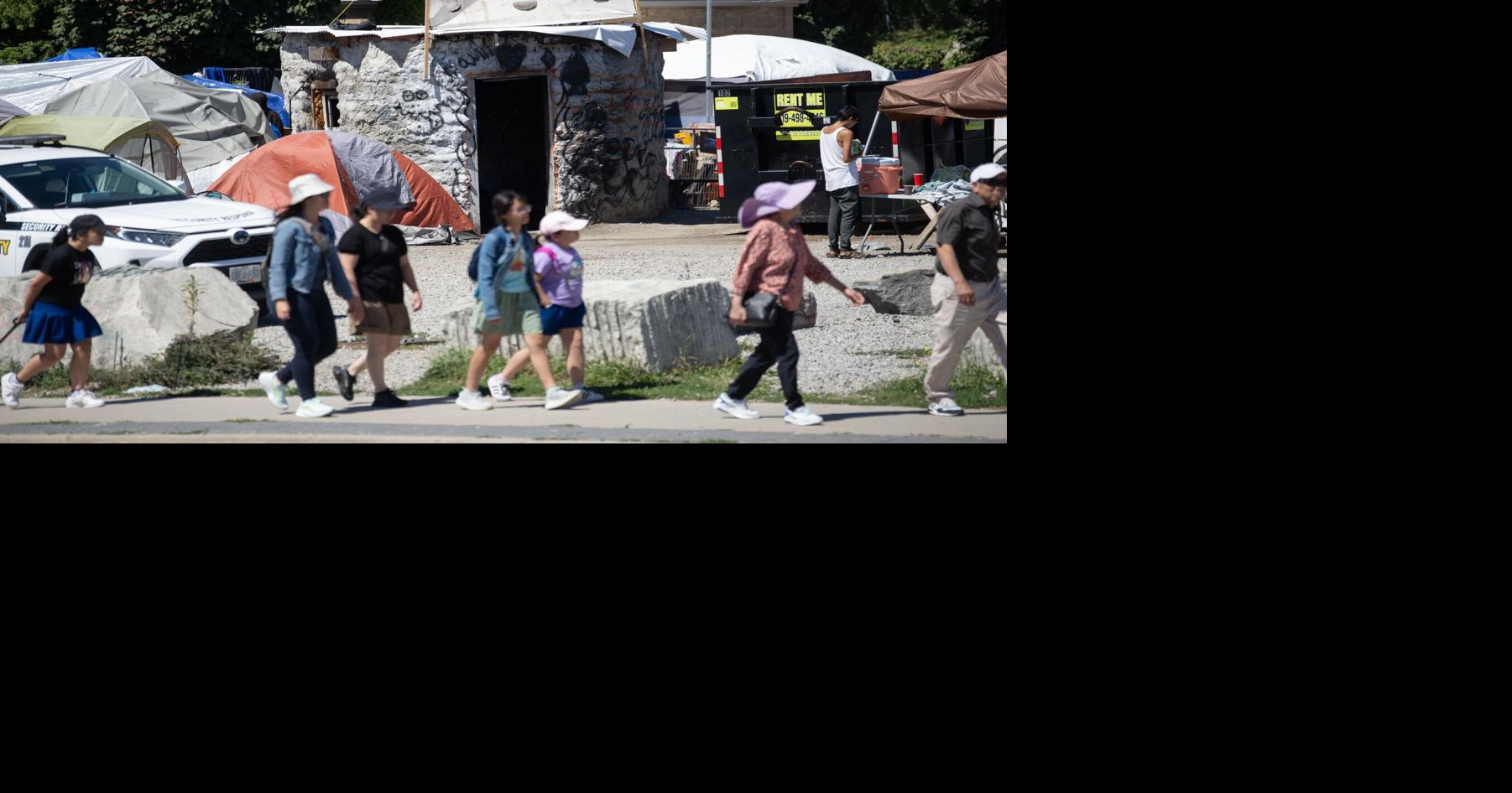 The hearing was delayed because an attempt at mediation failed between the Region of Waterloo, which owns the Kitchener site, and Community Legal Services, which represents the people living in tents on the site.