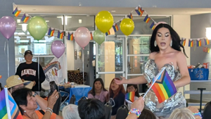 'Canada's Drag Race' star Chelazon Leroux performs at Wasauksing 5th annual Pride celebration