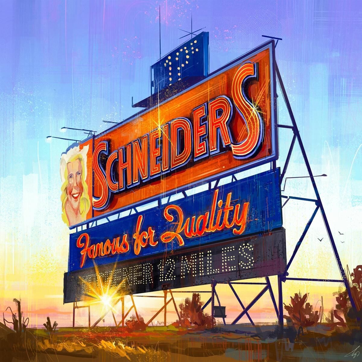Neo-nostalgic' landmarks preserved as organic digital art