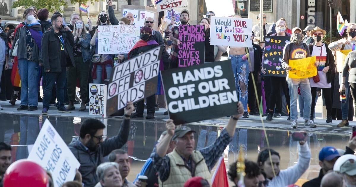 1 million march 4 children in Kitchener protesters