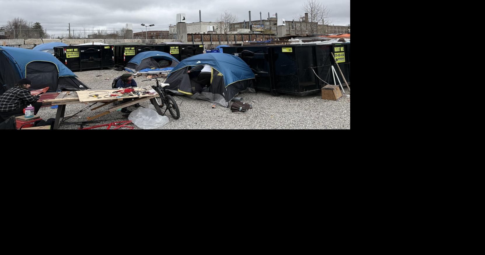 Victoria Street encampment residents react to new bylaw