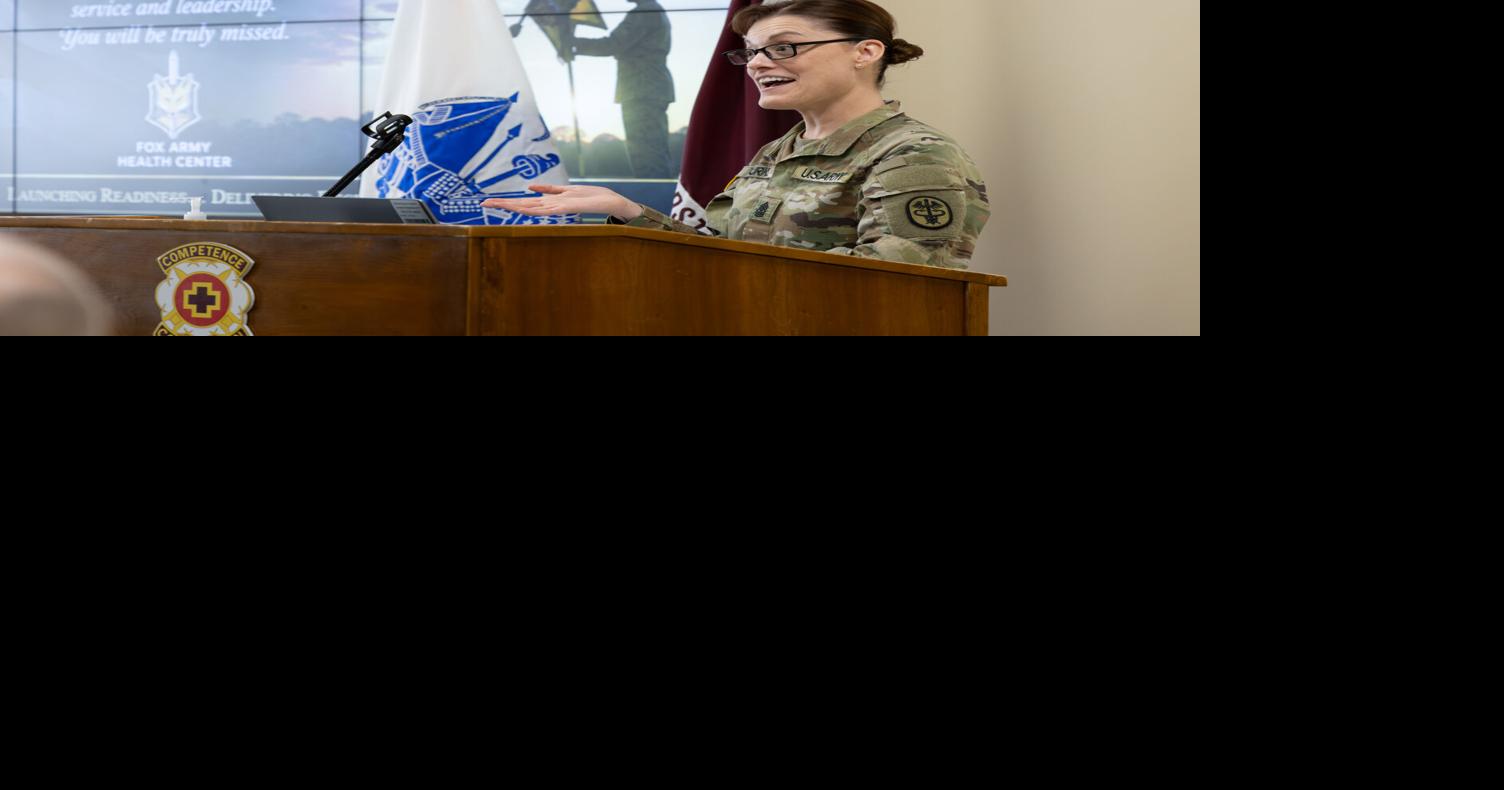Health center sergeant major leaves a caring legacy