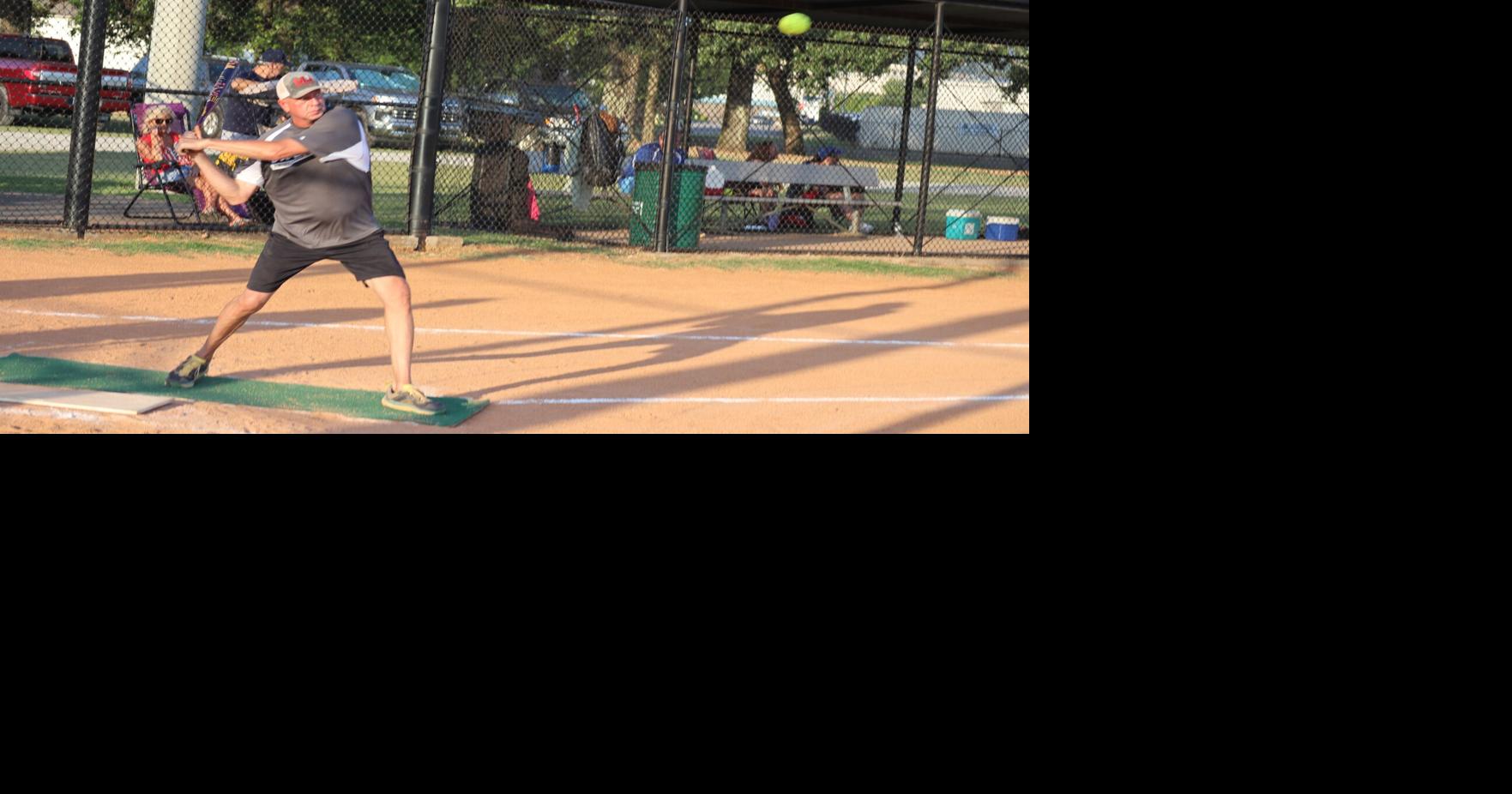 Smith powers gray senior softball team past red