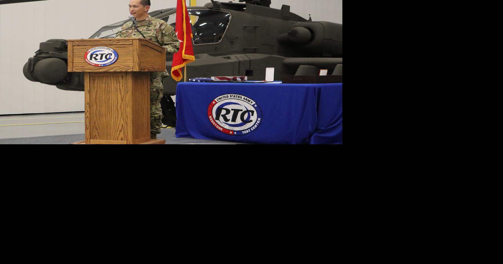Former Apache pilot returns to command test center