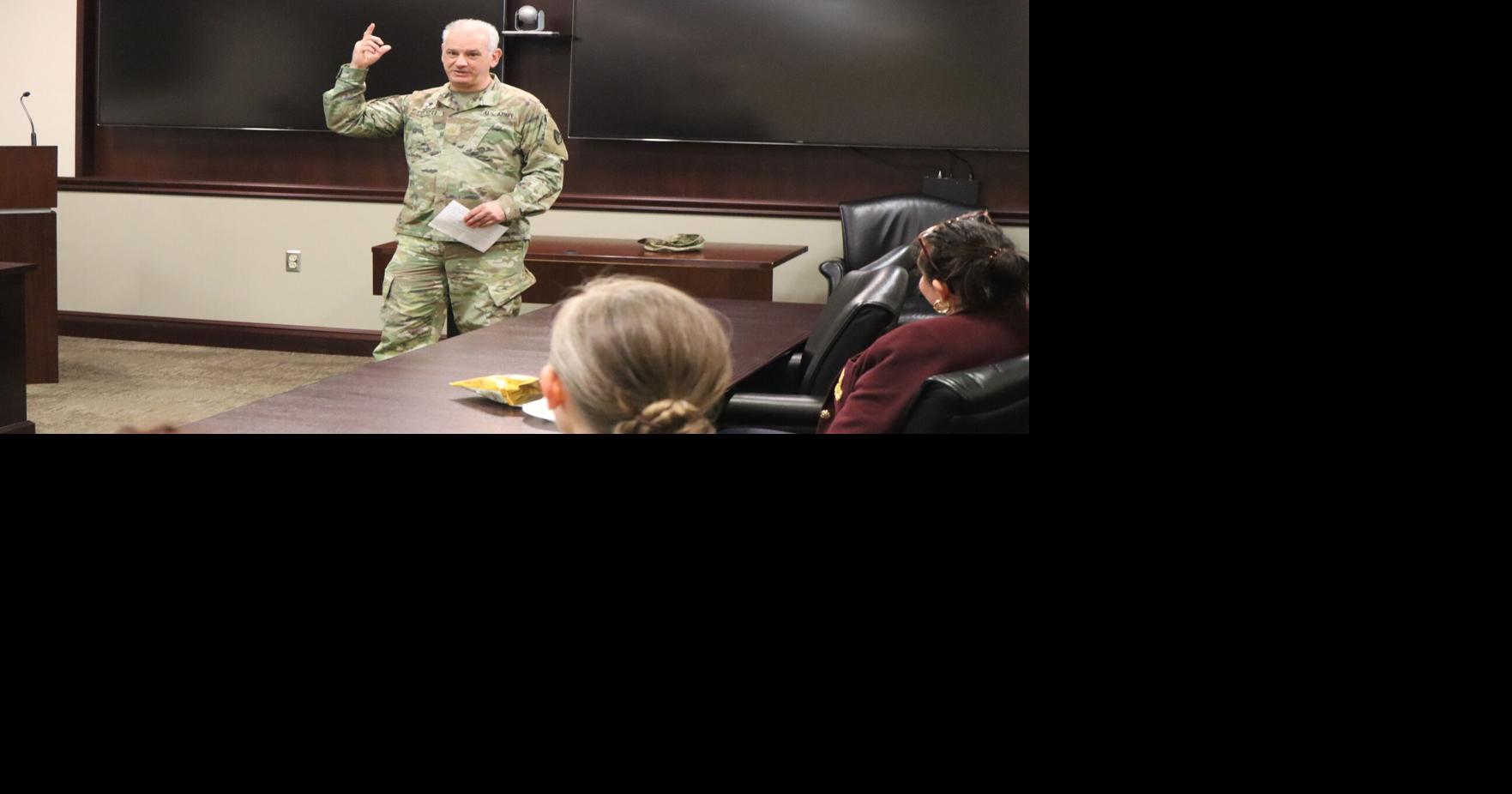 Religious Support Office event shares food for thought