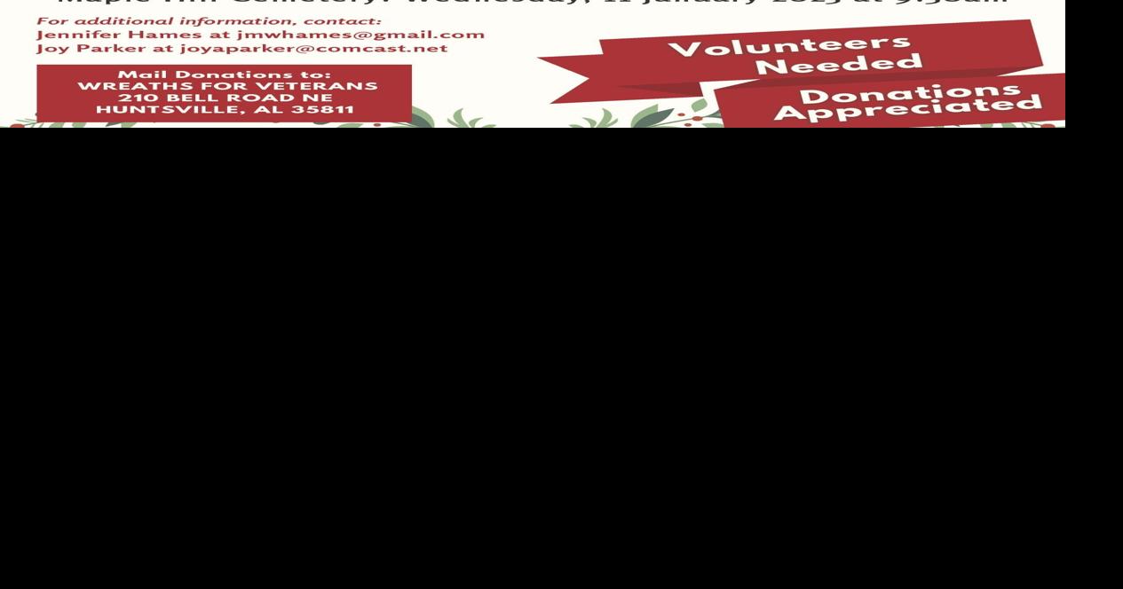 Volunteer organization puts wreaths on veterans graves News