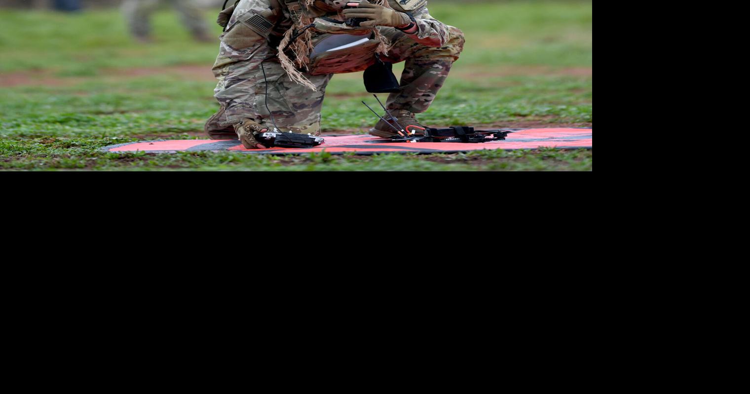 Two Soldiers learning to think, and fly, as one