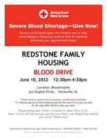 Housing office invites you to help save lives
