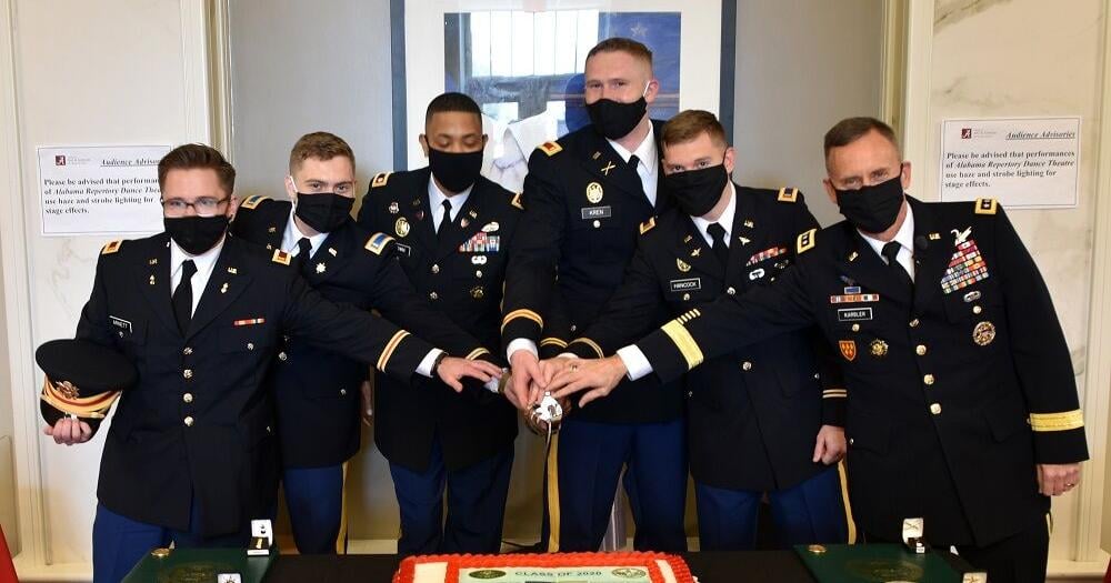 New second lieutenants hear from strategic commander | Military Scene ...