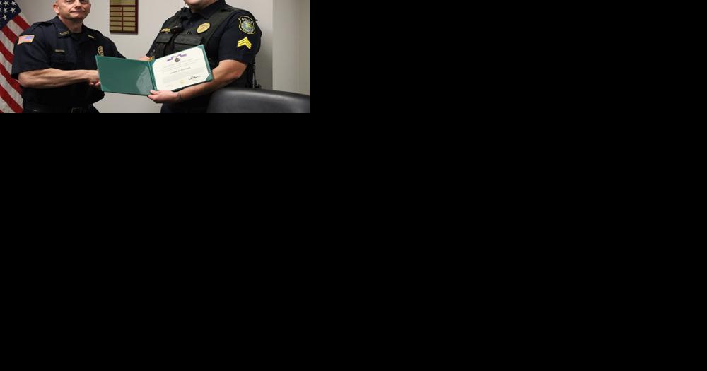 Redstone presents police officer of year award - Vimarsana News