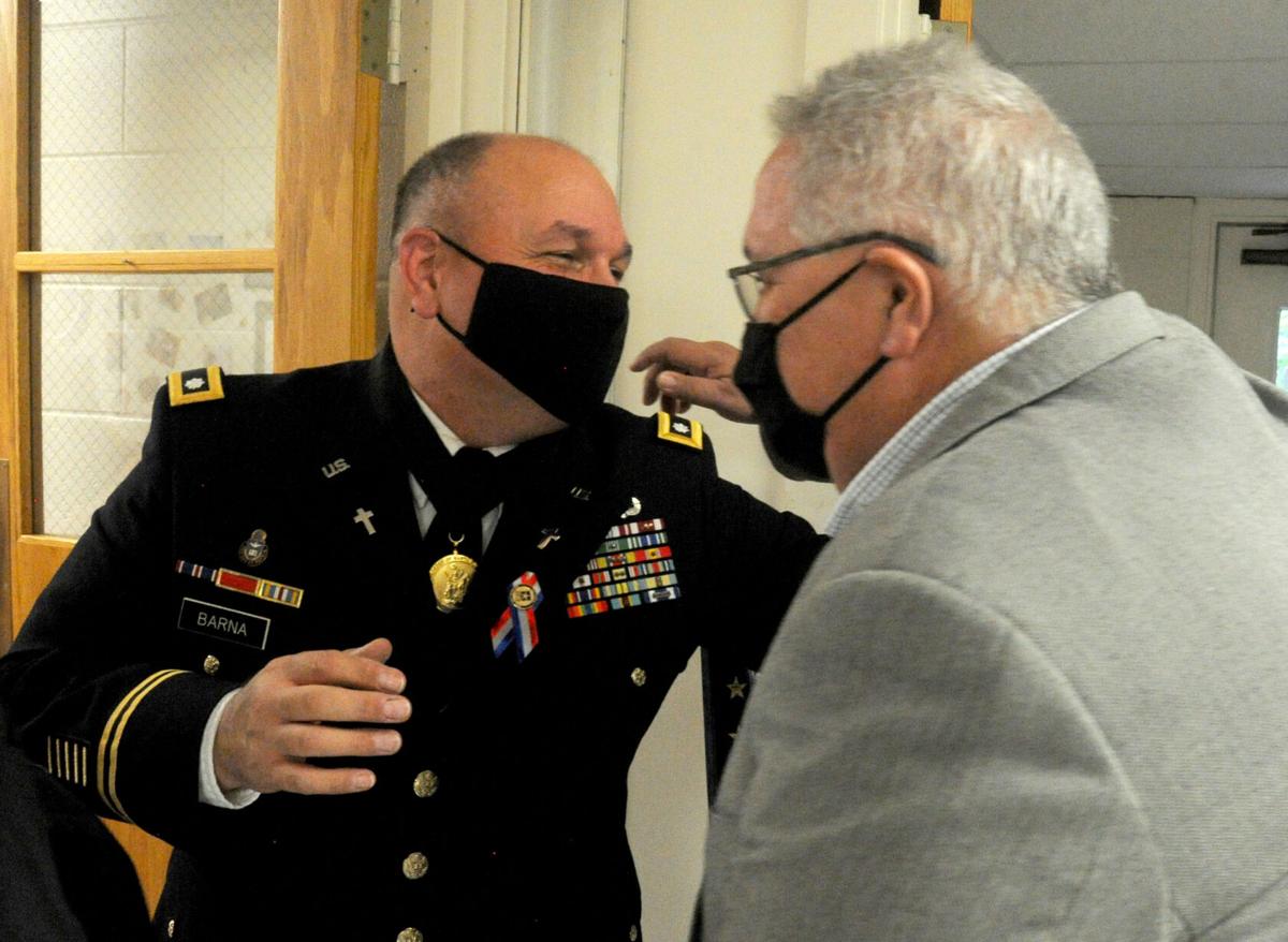 LTC Chaplain Charles Barna Retires