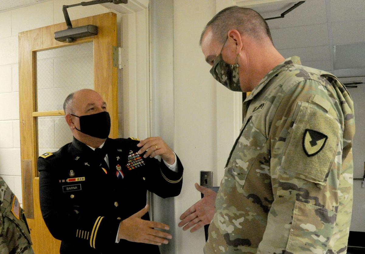 LTC Chaplain Charles Barna Retires