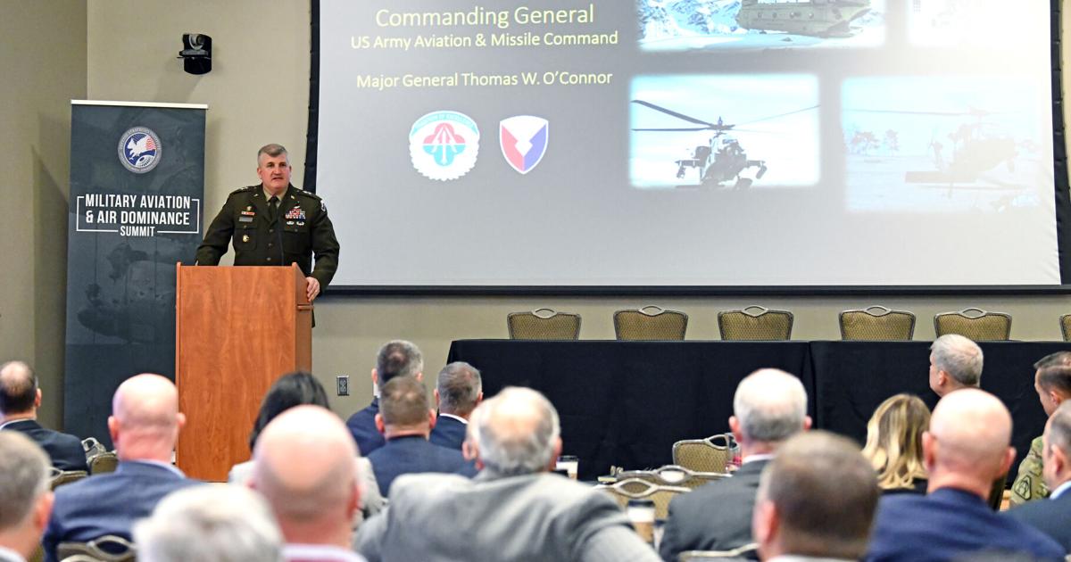 Avcom Commander AMCOM commander discusses aviation supply chain | Military Scene ...