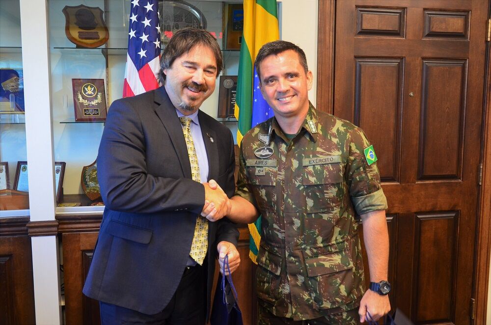 Brazilian army deputy chief visits security enterprise - Vimarsana News