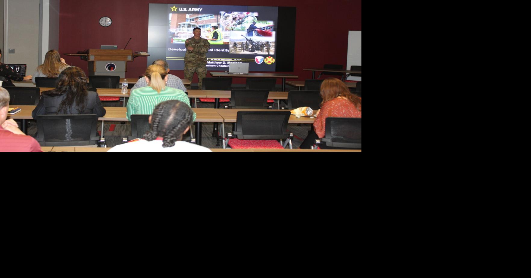READY AND RESILIENT: Garrison chaplain encourages ethical decision ...