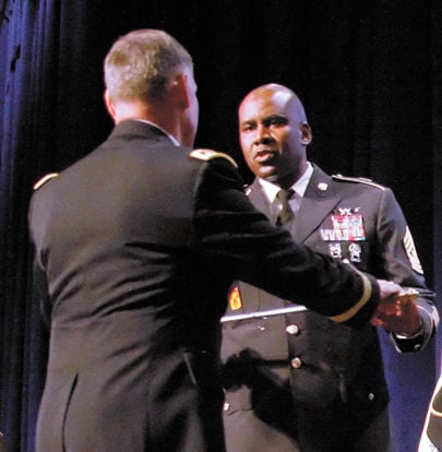 Retiring command sergeant major credits, thanks NCOs, Soldiers for