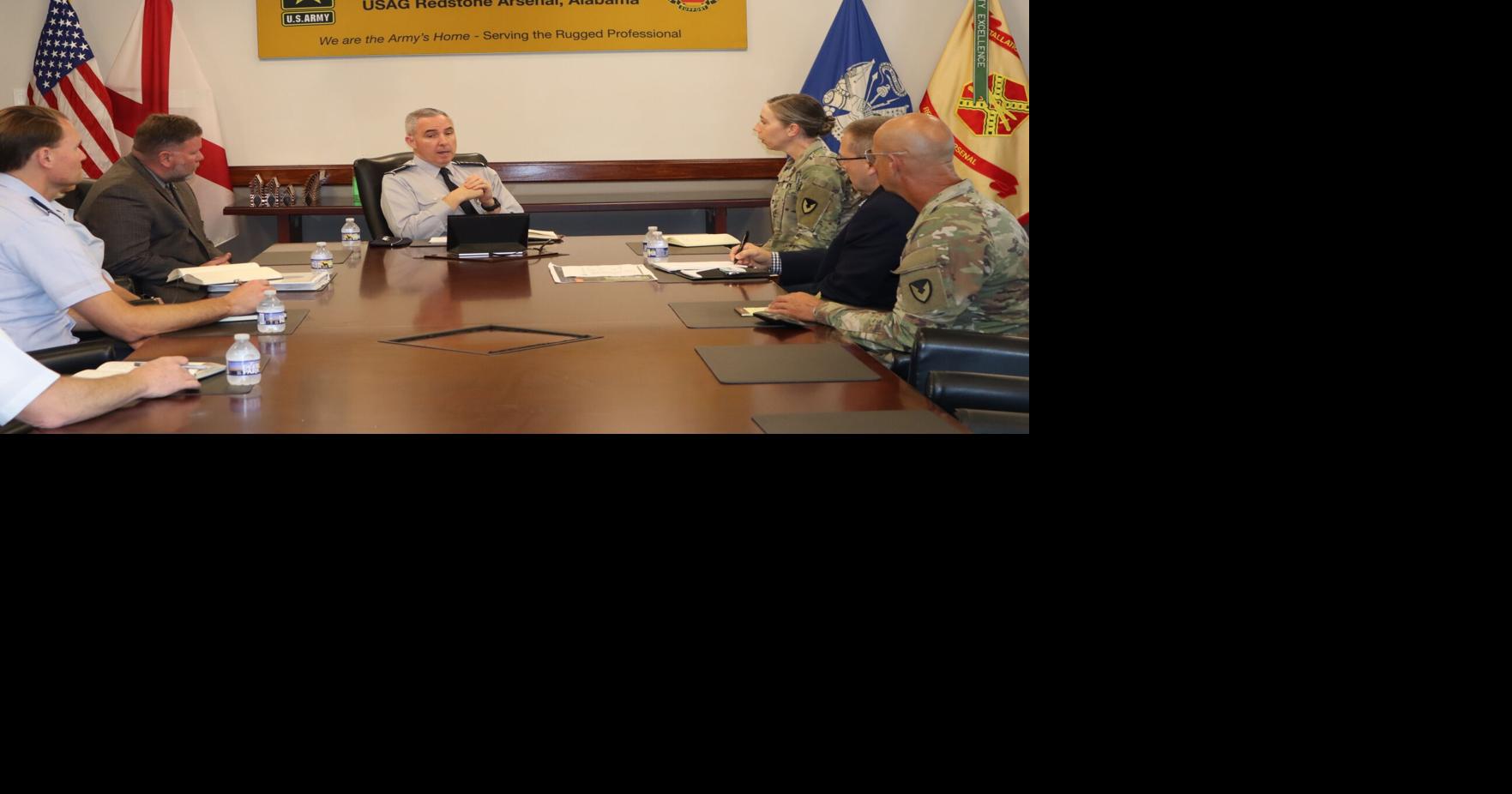 Space Command leader tours future home Redstone | Military Scene ...