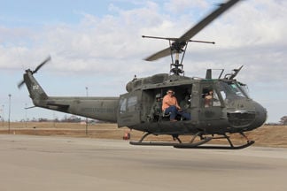 Last Huey helicopter retires from test center | Military Scene ...