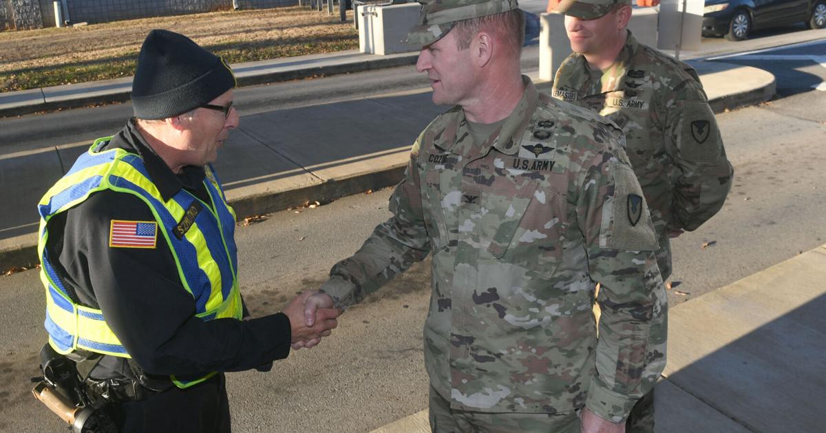 Gate Guard Rangers Heroic Redstone gate guards receive recognition | Military Scene ...