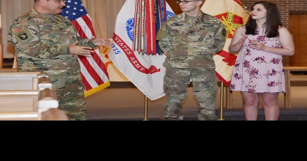 Happy day for Soldier at Bicentennial Chapel | Featured ...