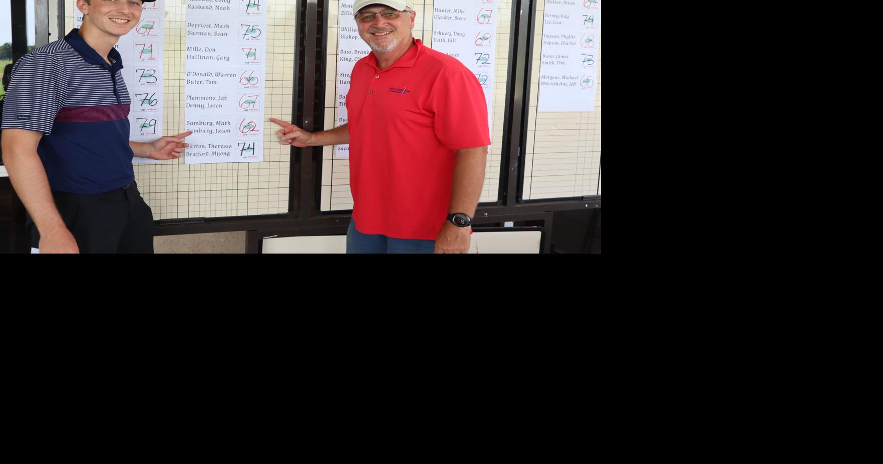 Links golfers shine in Red, White, Blue scramble