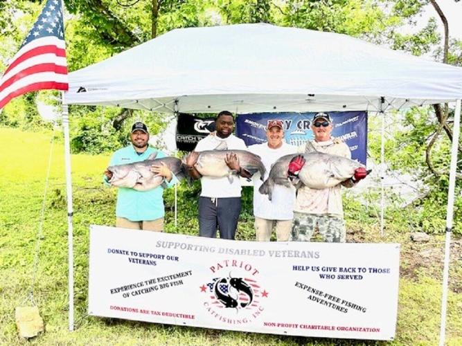 Combat veterans go fishing, thanks to nonprofit group