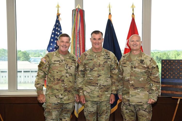Colonel David Rigg Amc AMC briefs Pacific leader on efforts to set the theater | Military ...