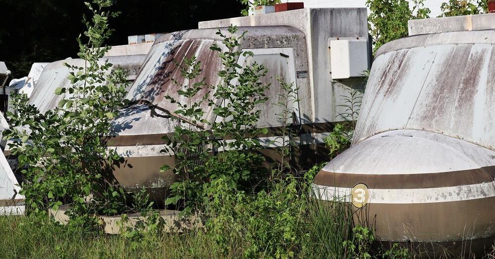 Curious rocket relics reside in storage yard - Vimarsana News