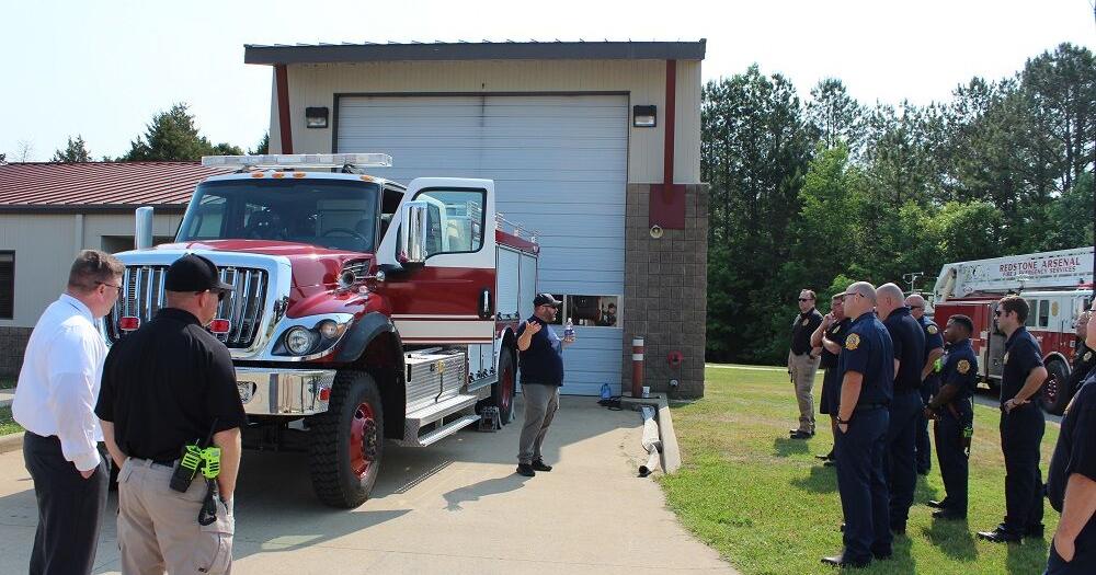 Redstone receives new rescue fire truck | News | theredstonerocket.com