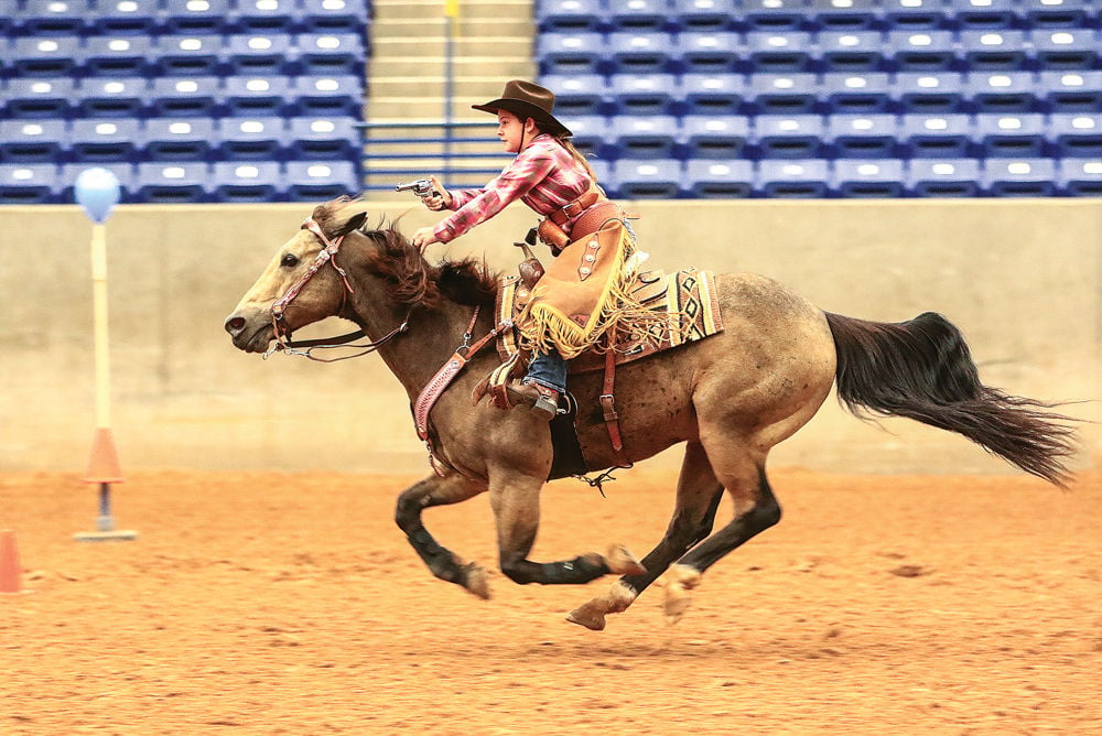 BG girl wins title of world champion at mounted shooting event | Horse ...