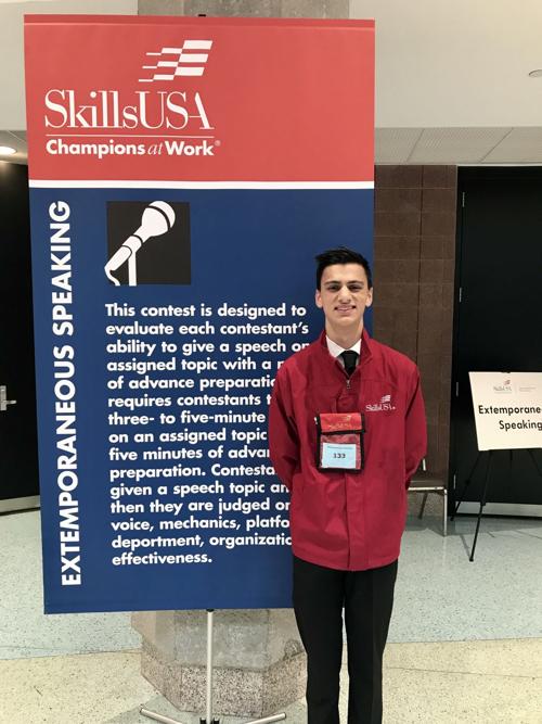 Ridgefield resident takes first in national speech competition