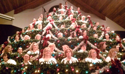 singing christmas tree