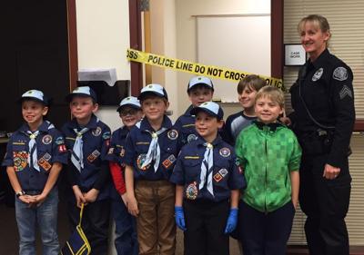 Battle Ground Police Puts On Mock Crime Scene For Scouts Home Family Thereflector Com Battle ground police department is located in battle ground city of washington state.