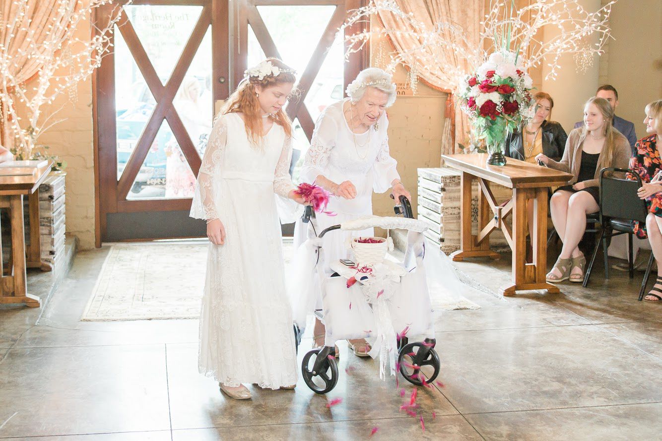 10 year old flower girl