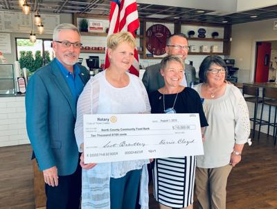 Three Creeks Rotary Grants North County Food Bank 10k News