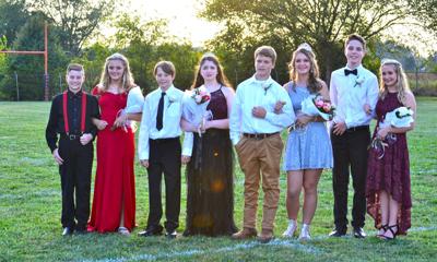 Bulls Gap School 2019 Homecoming Queen & her Court