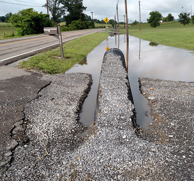 Surgoinsville property owner still plagued by stormwater runoff from