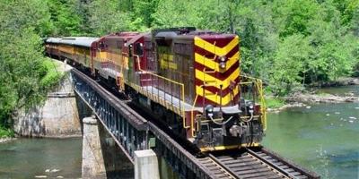See breathtaking scenery via a Great Smoky Mountains Railroad tour on May 20