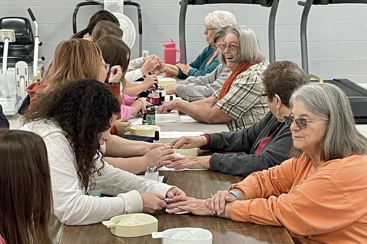 Cherokee cosmetology visits Rogersville Senior Center to provide free  manicures | Education | therogersvillereview.com