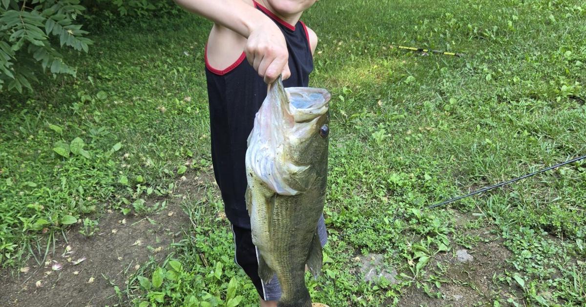 Young anglers land this week's catches