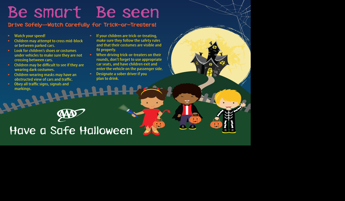 Halloween safety tips to enjoy the spooky sights without making the ...