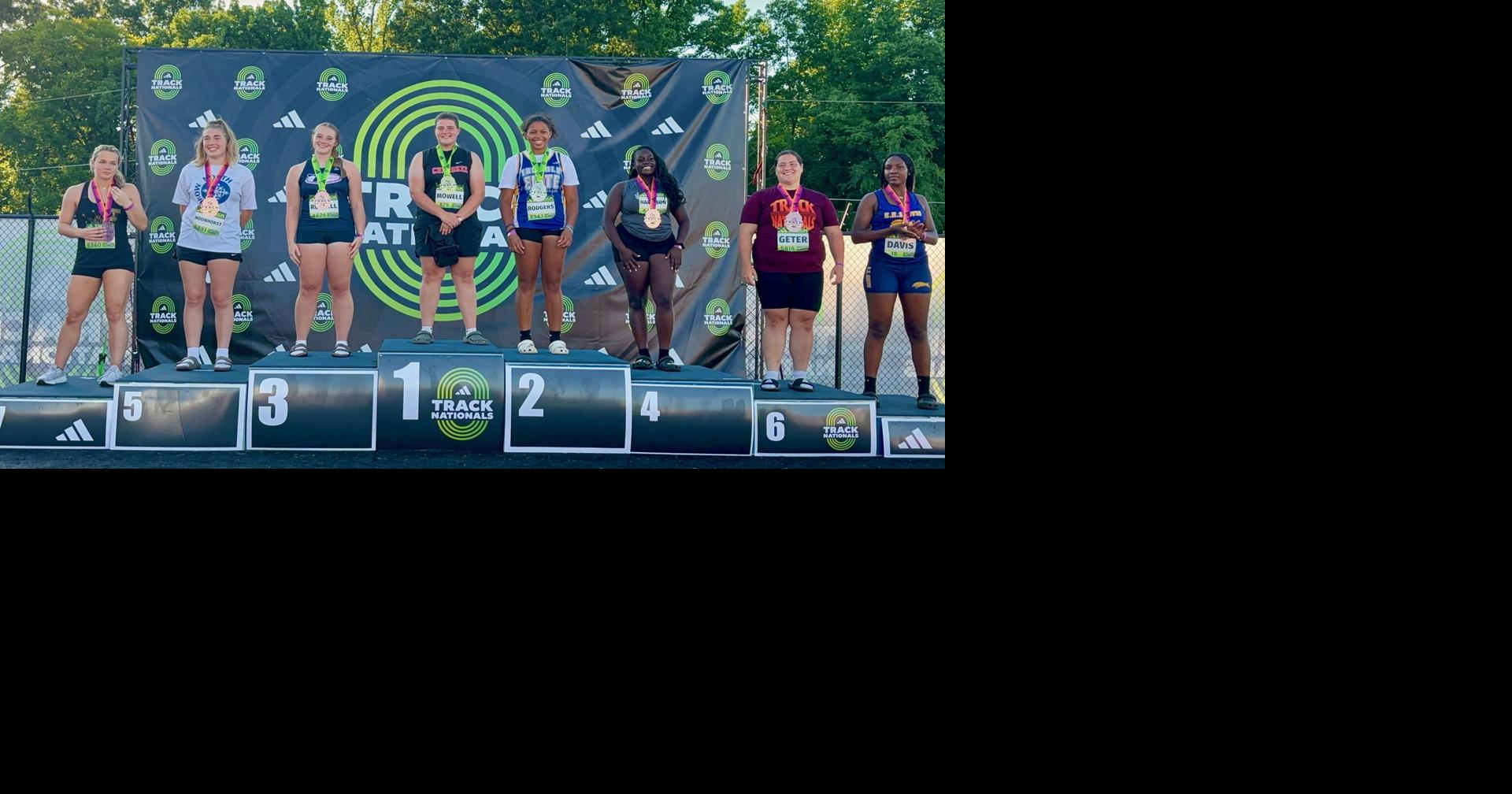 Chiefs medal at adidas Track Nationals