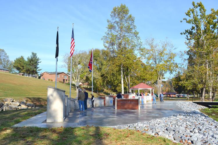 Veterans Memorial renovated, rededicated at Church Hill park Community
