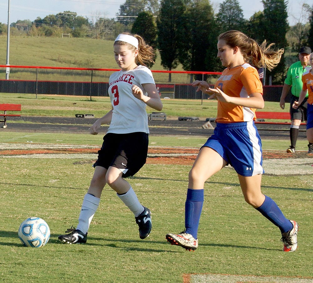 Soccer Cherokee S Lady Chiefs Vs Volunteer S Lady Falcons - 