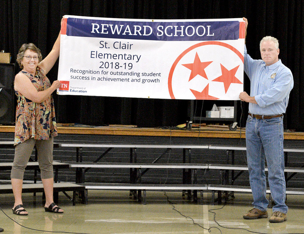 St. Clair Elementary celebrates Reward School achievement ...